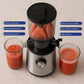 Extracteur de jus domestique électrique à grand diamètre, entièrement automatique et multifonctionnel, pour fruits et légumes, ne nécessitant pas de prédécoupe.
