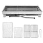 🔥 50% DE RÉDUCTION LIMITÉE ! Barbecue Charbon Pliable Acier Inox – Compact, Portable & Parfait pour Camping ou Jardin ✨