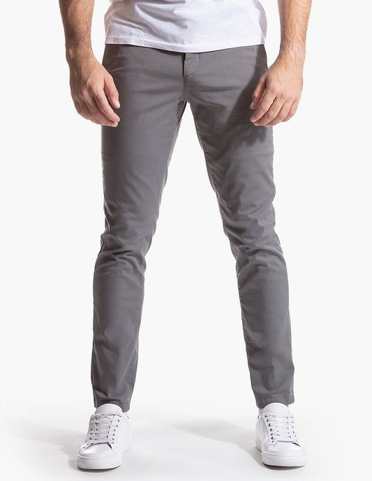 Pantalon khaki décontracté extensible pour homme