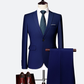 Ensemble de costume d'affaires coupe moderne 2 pièces pour homme
