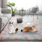 📢📢50% de réduction⏰Tapis de sol en pelouche à dégradé de couleurs🛋️
