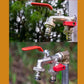 🔥 Robinet d'arrosage de jardin universel à double sortie en acier inoxydable