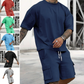 📢📢 -50 % !! ⏰ Ensemble décontracté homme : T-shirt à manches courtes et short