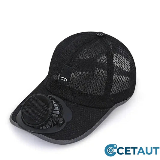 🧢 OFFRE LIMITÉE : 50 % DE RÉDUCTION ! ☀️ Casquette de baseball avec ventilateur solaire – Rotation à 360°, autonomie jusqu’à 16h et UPF 50+ ✨