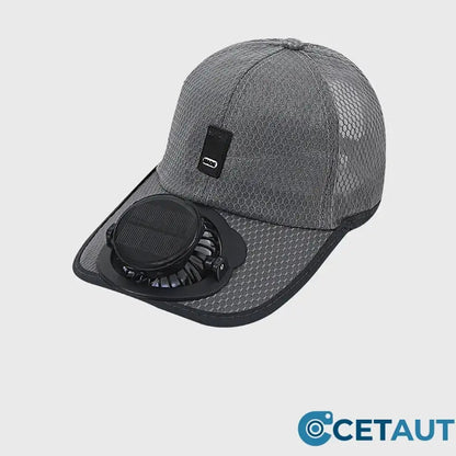 🧢 OFFRE LIMITÉE : 50 % DE RÉDUCTION ! ☀️ Casquette de baseball avec ventilateur solaire – Rotation à 360°, autonomie jusqu’à 16h et UPF 50+ ✨