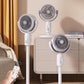 🎊 Promotion été : -50 % et livraison gratuite 🌀✨ Ventilateur sur pied pour moteur, 20 dB très silencieux, portée de 30 m, volume d'air 2465 m³/h, ventilateur avec télécommande et refroidissement