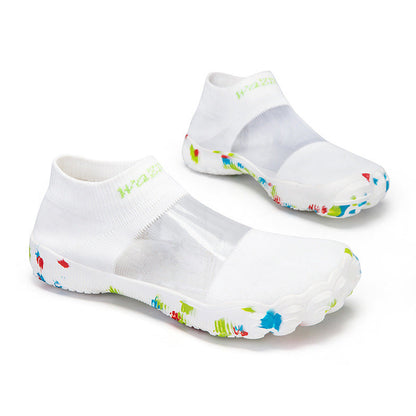👟 -50 % 🏖️ Chaussures de plage antidérapantes et respirantes – Enfiler, semelle en caoutchouc et idéales pour l'eau, la plage et les promenades sur le sable 💦