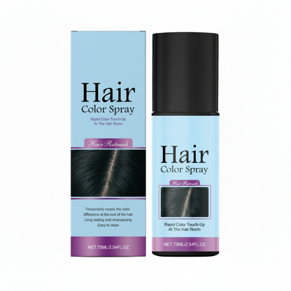 Spray retouche racines temporaire