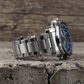 Montre militaire étanche pour homme – analogique-numérique, en acier inoxydable et résistante aux chocs 🛡️