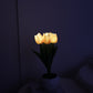 💡 55% DE RÉDUCTION ! 🌷 Lampe de Table LED en Forme de Tulipe – Décoration Réaliste, Lumière Douce & Parfaite pour Chambre / Cadeau ✨