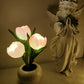 💡 55% DE RÉDUCTION ! 🌷 Lampe de Table LED en Forme de Tulipe – Décoration Réaliste, Lumière Douce & Parfaite pour Chambre / Cadeau ✨