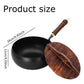 🍳🔥 Uncoated Thick Iron Wok with Lid – Healthy Pure Iron, Family-Sized & Works on All Stovetops 🍳🔥