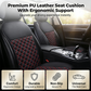 🪑 50% DE RÉDUCTION! 🚗 Coussin de Siège Auto Premium en Cuir PU – Imperméable, Antidérapant & Confortable Pour Chaque Trajet 💺