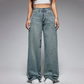 💎 -50% SUR LE JEAN FEMME TAILLE HAUTE ! 💎 Coupe Droite, Effet Amincissant & Denim Rétro Respirant