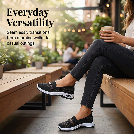 👟 Chaussures plates en mesh respirant pour femme – légères, confortables et parfaites pour un usage quotidien ✨💖