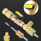 💐50% DE RÉDUCTION ! Outil de Retrait de Noyau de Valve AC – Double Ports SAE 1/4" & 5/16" 🔧🧩【Stock Limité】