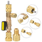 💐50% DE RÉDUCTION ! Outil de Retrait de Noyau de Valve AC – Double Ports SAE 1/4" & 5/16" 🔧🧩【Stock Limité】