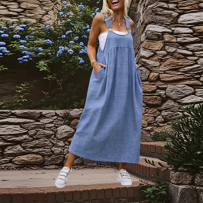 💐60% DE RÉDUCTION ! Robe Salopette Moderne – Chic & Polyvalente pour Toutes Occasions 🌸✨【Promo Exclusive】