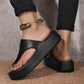 👡50 % de réduction✨Sandales à bout ouvert à semelle compensée pour femme