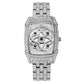 ⌚50 % de réduction + livraison gratuite✨Montre-bracelet pour femme en quartz, ornée de strass