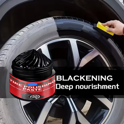 💎 -52% SUR LA PÂTE NOIR PNEUS ! 💎 Noircit Instantanément, Protection Durable Contre les UV & Facile à Appliquer ✨