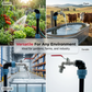 🛠️💧 Kit complet pour cuve IBC – prêt à l'emploi 💧🔩 incluant vannes, adaptateurs et joints. Pour eau de pluie, stockage et transport. Fabriqué dans l'UE – durable et étanche.