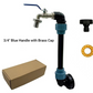 🛠️💧 Kit complet pour cuve IBC – prêt à l'emploi 💧🔩 incluant vannes, adaptateurs et joints. Pour eau de pluie, stockage et transport. Fabriqué dans l'UE – durable et étanche.
