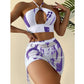 🌊56 % DE RÉDUCTION ! Ensemble bikini 3 pièces froncé pour femme – Élégant, charmant 🏝️👗【Offre limitée】