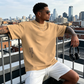 👕 50% DE RÉDUCTION ! T-Shirt Homme Coupe Oversize🆒 – Mélange Coton Premium, Imprimé Urbain & Style Décontracté ✨