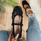 👡 50% DE RÉDUCTION ! Ballerines Femme en Dentelle Respirante – Bout Carré, Semelle Douce & Bréchet Élastique 🌸✨