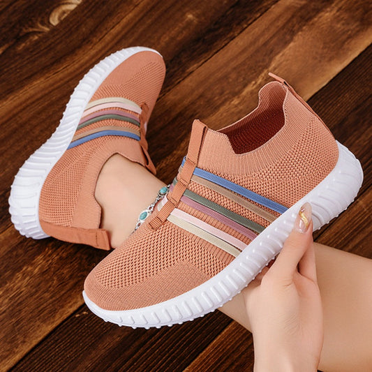 📢📢50 % DE RÉDUCTION !!!⏰Baskets sans lacets en maille respirante pour femme