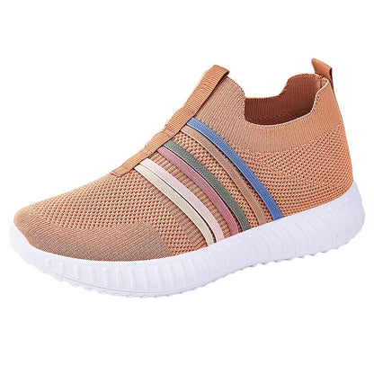 📢📢50 % DE RÉDUCTION !!!⏰Baskets sans lacets en maille respirante pour femme