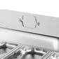 🍽️ 50% de Réduction ✨ Service de Chafing Dish en Acier Inoxydable pour Buffet – Durable, Maintien au Chaud & Élégant pour Buffet 🎉