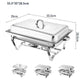 🍽️ 50% de Réduction ✨ Service de Chafing Dish en Acier Inoxydable pour Buffet – Durable, Maintien au Chaud & Élégant pour Buffet 🎉