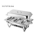 🍽️ 50% de Réduction ✨ Service de Chafing Dish en Acier Inoxydable pour Buffet – Durable, Maintien au Chaud & Élégant pour Buffet 🎉