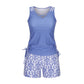 🏊‍♀️ Ensemble tankini deux pièces imprimé pour femme