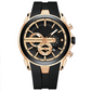 Montre étanche avec bracelet en silicone lumineux de style sportif