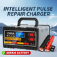 Chargeur de batterie de voiture intelligent avec réparation par impulsions