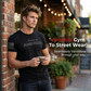 👕 60% DE RÉDUCTION! 🔥 T-Shirt Col Rond Coupe Athlétique pour Homme – Coton Respirant, Stretch Parfait & Idéal Pour La Salle De Sport Ou Le Quotidien 💪
