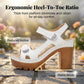 Remise limitée dans le temps – les sandales les plus vendues ! 🔥👡 Sandales à plateforme à une bride pour femme, été