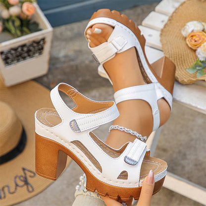 Remise limitée dans le temps – les sandales les plus vendues ! 🔥👡 Sandales à plateforme à une bride pour femme, été