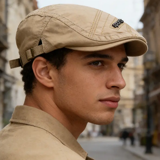 Casquette plate classique respirante toutes saisons