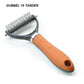 📢📢40 % DE RÉDUCTION !! ⏰ Brosse de toilettage pour animaux à double face contre la perte de poils