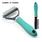 📢📢40 % DE RÉDUCTION !! ⏰ Brosse de toilettage pour animaux à double face contre la perte de poils