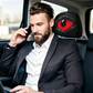 ⏳50 % de réduction durée limitée⏰Housse d'appui-tête automobile œil rouge effrayant 👁️‍🗨️🚗