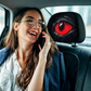 ⏳50 % de réduction durée limitée⏰Housse d'appui-tête automobile œil rouge effrayant 👁️‍🗨️🚗