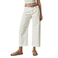 Pantalon classique simple à jambes larges pour femme