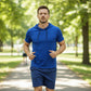 Hoodie décontracté pour homme à manches courtes – séchage rapide, léger et respirant – idéal pour le sport, le quotidien et les voyages 👕🏃‍♂️