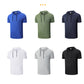 Hoodie décontracté pour homme à manches courtes – séchage rapide, léger et respirant – idéal pour le sport, le quotidien et les voyages 👕🏃‍♂️