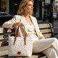 Sac à épaule en dentelle vintage – Sac crossbody élégant pour toutes les occasions 🤍